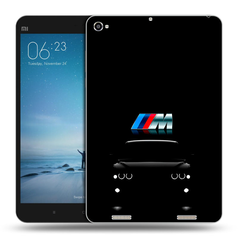 Силиконовый чехол на Xiaomi Mi Pad 2 с принтом БМВ BMW Силиконовый чехол на Xiaomi Mi Pad 2 с принтом БМВ BMW