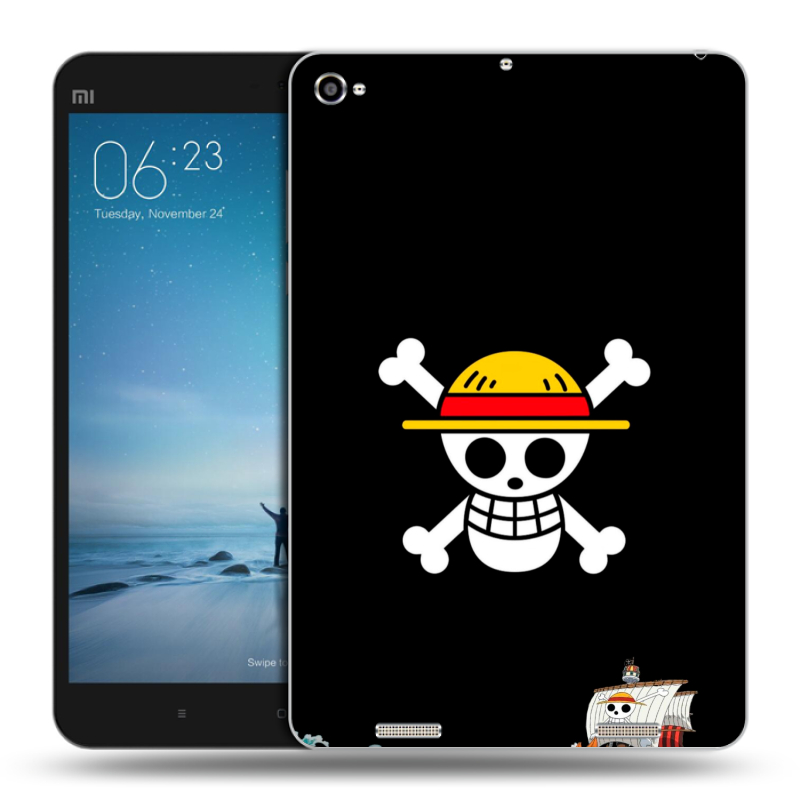 Силиконовый чехол на Xiaomi Mi Pad 2 с принтом One Piece Ван Пис Силиконовый чехол на Xiaomi Mi Pad 2 с принтом One Piece Ван Пис