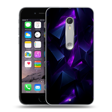 Пластиковый чехол на Motorola Moto X Style с принтом Абстракиция