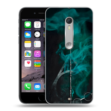 Пластиковый чехол на Motorola Moto X Style с принтом Гарри Поттер Harry Potter