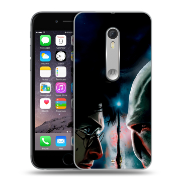 Пластиковый чехол на Motorola Moto X Style с принтом Гарри Поттер Harry Potter Пластиковый чехол на Motorola Moto X Style с принтом Гарри Поттер Harry Potter