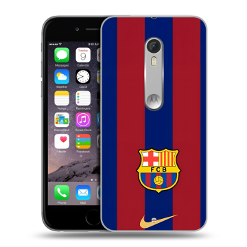 Пластиковый чехол на Motorola Moto X Style с принтом Барселона Barcelona
