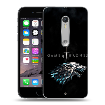 Пластиковый чехол на Motorola Moto X Style с принтом Игра Престолов Game Thrones