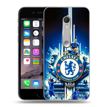 Пластиковый чехол на Motorola Moto X Style с принтом Chelsea Челси Пластиковый чехол на Motorola Moto X Style с принтом Chelsea Челси