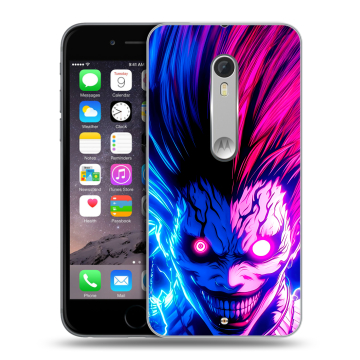 Пластиковый чехол на Motorola Moto X Style с принтом Death note Тетрадь смерти Пластиковый чехол на Motorola Moto X Style с принтом Death note Тетрадь смерти