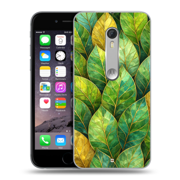 Пластиковый чехол на Motorola Moto X Style с принтом женский
