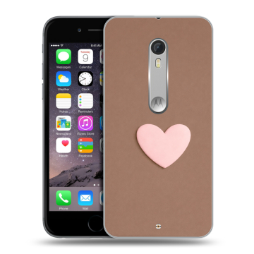 Пластиковый чехол на Motorola Moto X Style с принтом женский