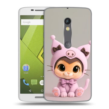 Пластиковый чехол на Motorola Moto X Play с принтом Куроми Kuromi 