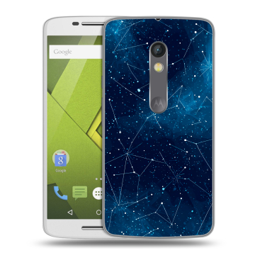 Пластиковый чехол на Motorola Moto X Play с принтом Космос звезды Пластиковый чехол на Motorola Moto X Play с принтом Космос звезды