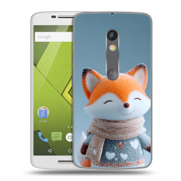 Пластиковый чехол на Motorola Moto X Play с принтом Лиса Пластиковый чехол на Motorola Moto X Play с принтом Лиса