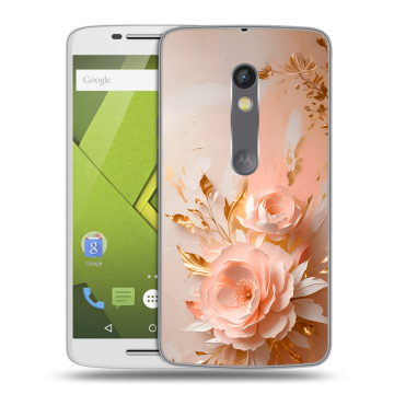 Пластиковый чехол на Motorola Moto X Play с принтом женский Пластиковый чехол на Motorola Moto X Play с принтом женский