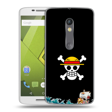 Пластиковый чехол на Motorola Moto X Play с принтом One Piece Ван Пис