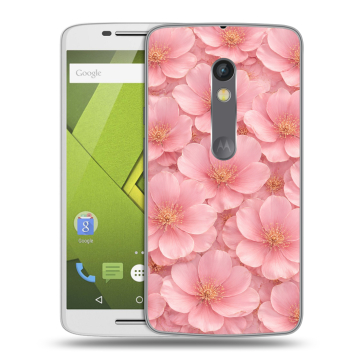 Пластиковый чехол на Motorola Moto X Play с принтом женский Пластиковый чехол на Motorola Moto X Play с принтом женский