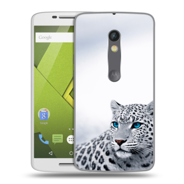 Пластиковый чехол на Motorola Moto X Play с принтом женский