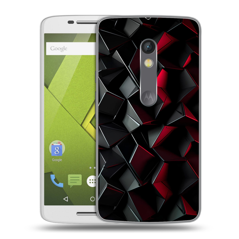 Пластиковый чехол на Motorola Moto X Play с принтом Абстракция Пластиковый чехол на Motorola Moto X Play с принтом Абстракция