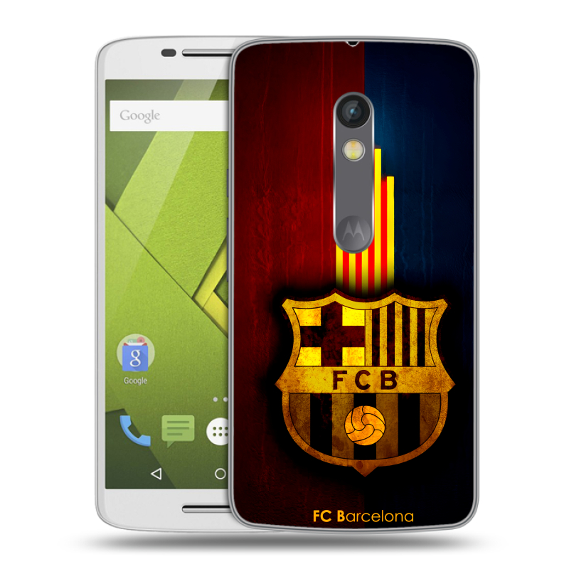 Пластиковый чехол на Motorola Moto X Play с принтом Барселона Barcelona Пластиковый чехол на Motorola Moto X Play с принтом Барселона Barcelona