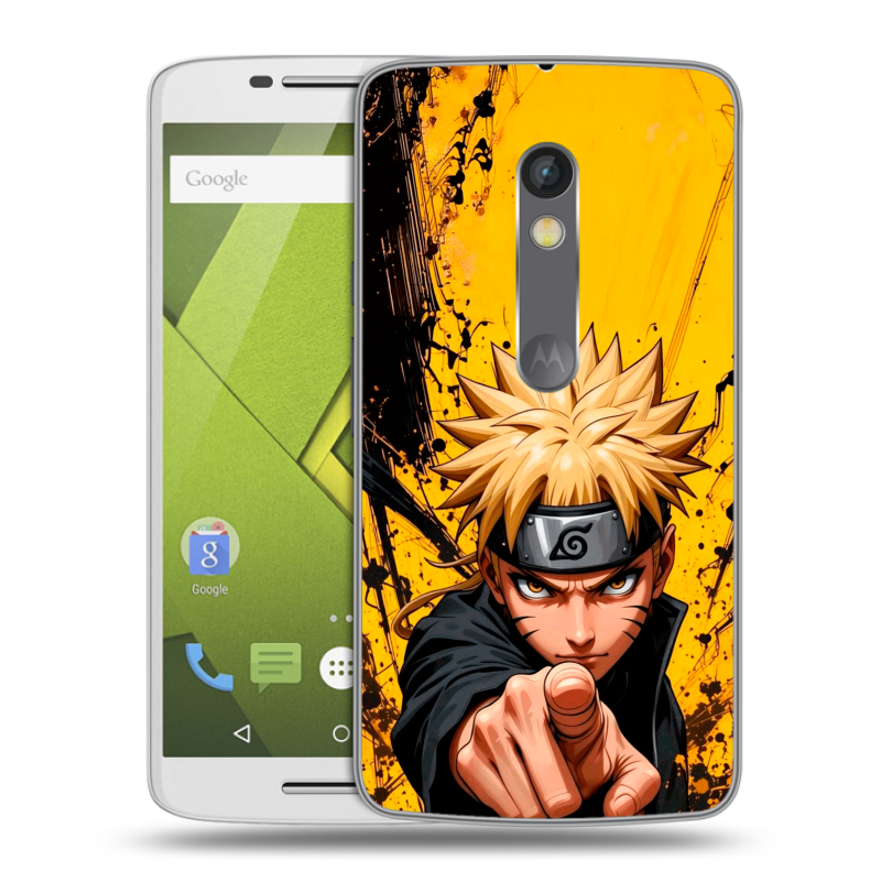 Пластиковый чехол на Motorola Moto X Play с принтом Naruto Наруто Пластиковый чехол на Motorola Moto X Play с принтом Naruto Наруто