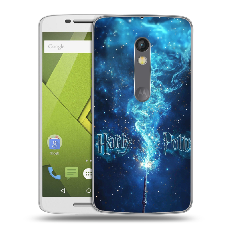 Пластиковый чехол на Motorola Moto X Play с принтом Harry Potter Гарри Поттер Пластиковый чехол на Motorola Moto X Play с принтом Harry Potter Гарри Поттер