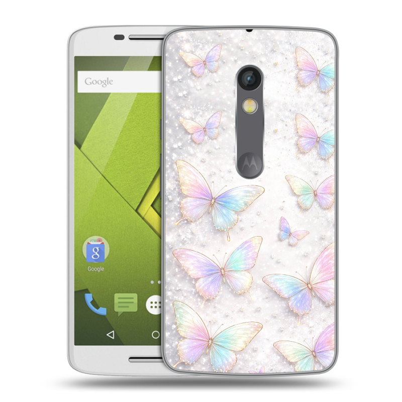 Пластиковый чехол на Motorola Moto X Play с принтом женский Пластиковый чехол на Motorola Moto X Play с принтом женский