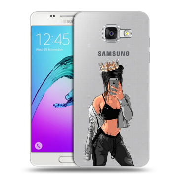 Силиконовый чехол на Samsung Galaxy A5 (2016) с принтом Женские принты Силиконовый чехол на Samsung Galaxy A5 (2016) с принтом Женские принты