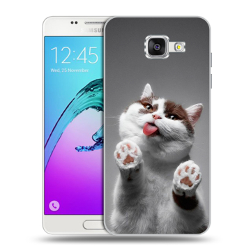 Силиконовый чехол на Samsung Galaxy A5 (2016) с принтом Коты Силиконовый чехол на Samsung Galaxy A5 (2016) с принтом Коты