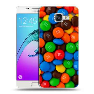 Силиконовый чехол на Samsung Galaxy A5 (2016) с принтом Конфеты Силиконовый чехол на Samsung Galaxy A5 (2016) с принтом Конфеты