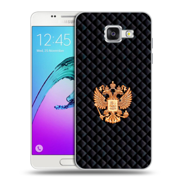 Силиконовый чехол на Samsung Galaxy A5 (2016) с принтом Герб России принт