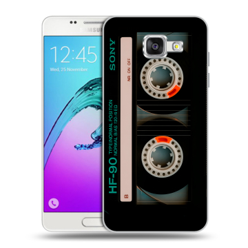 Силиконовый чехол на Samsung Galaxy A5 (2016) с принтом Кассета