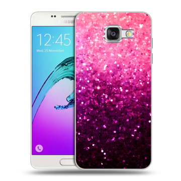 Силиконовый чехол на Samsung Galaxy A5 (2016) с принтом Блестки