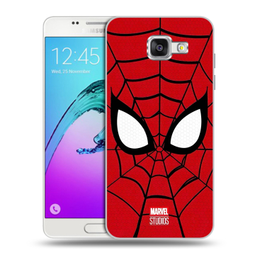 Силиконовый чехол на Samsung Galaxy A5 (2016) с принтом человек паук spiderman