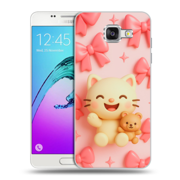 Силиконовый чехол на Samsung Galaxy A5 (2016) с принтом для девочек Силиконовый чехол на Samsung Galaxy A5 (2016) с принтом для девочек