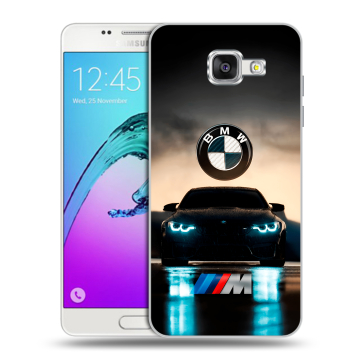 Силиконовый чехол на Samsung Galaxy A5 (2016) с принтом БМВ BMW