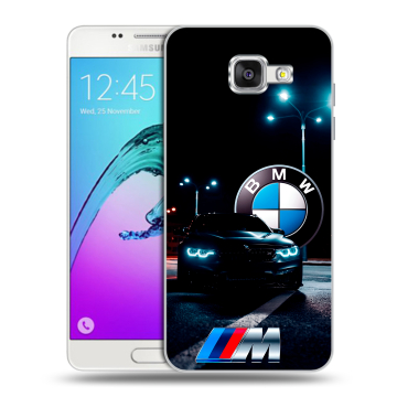 Силиконовый чехол на Samsung Galaxy A5 (2016) с принтом БМВ BMW