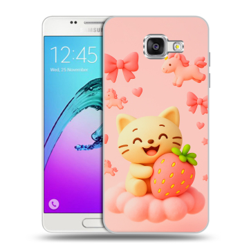 Силиконовый чехол на Samsung Galaxy A5 (2016) с принтом для девочек