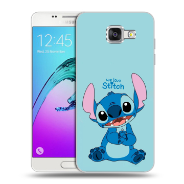 Силиконовый чехол на Samsung Galaxy A5 (2016) с принтом Лило и Стич