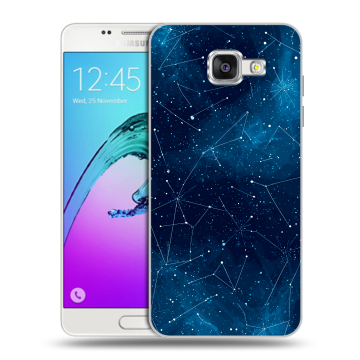 Силиконовый чехол на Samsung Galaxy A5 (2016) с принтом Космос звезды Силиконовый чехол на Samsung Galaxy A5 (2016) с принтом Космос звезды