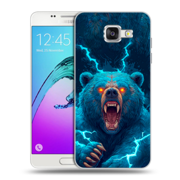Силиконовый чехол на Samsung Galaxy A5 (2016) с принтом Медведь Силиконовый чехол на Samsung Galaxy A5 (2016) с принтом Медведь