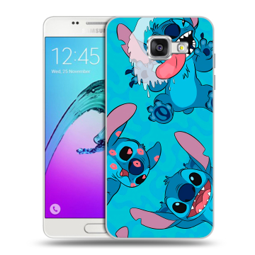 Силиконовый чехол на Samsung Galaxy A5 (2016) с принтом Лило и Стич