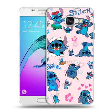 Силиконовый чехол на Samsung Galaxy A5 (2016) с принтом Лило и Стич