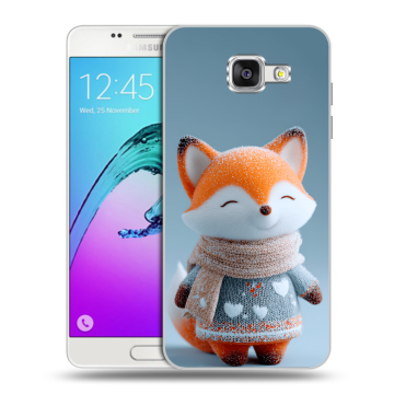 Силиконовый чехол на Samsung Galaxy A5 (2016) с принтом Лиса Силиконовый чехол на Samsung Galaxy A5 (2016) с принтом Лиса
