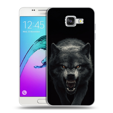 Силиконовый чехол на Samsung Galaxy A5 (2016) с принтом Волк