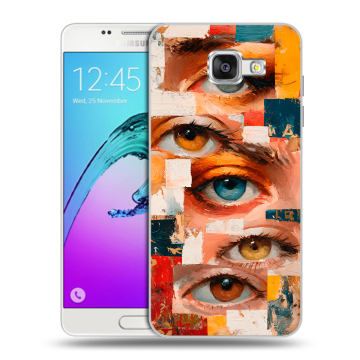 Силиконовый чехол на Samsung Galaxy A5 (2016) с принтом Модный принт Силиконовый чехол на Samsung Galaxy A5 (2016) с принтом Модный принт