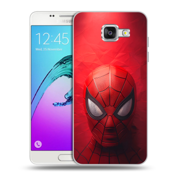 Силиконовый чехол на Samsung Galaxy A5 (2016) с принтом Spiderman Человек паук