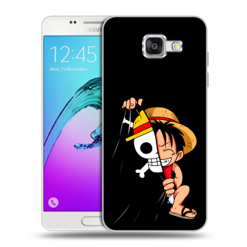 Силиконовый чехол на Samsung Galaxy A5 (2016) с принтом One Piece Ван Пис Силиконовый чехол на Samsung Galaxy A5 (2016) с принтом One Piece Ван Пис