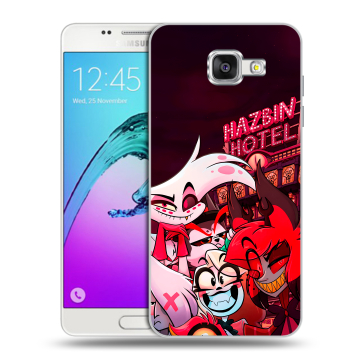 Силиконовый чехол на Samsung Galaxy A5 (2016) с принтом Hazbin Hotel Отель Хазбин Силиконовый чехол на Samsung Galaxy A5 (2016) с принтом Hazbin Hotel Отель Хазбин