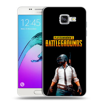 Силиконовый чехол на Samsung Galaxy A5 (2016) с принтом PUGB ПАГБ