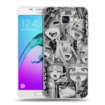 Силиконовый чехол на Samsung Galaxy A5 (2016) с принтом Ahegao Ахегао Аниме Силиконовый чехол на Samsung Galaxy A5 (2016) с принтом Ahegao Ахегао Аниме