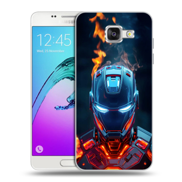 Силиконовый чехол на Samsung Galaxy A5 (2016) с принтом IronMan Железный человек Силиконовый чехол на Samsung Galaxy A5 (2016) с принтом IronMan Железный человек
