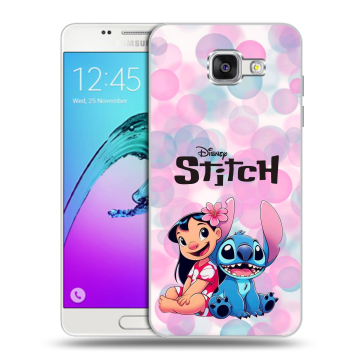Силиконовый чехол на Samsung Galaxy A5 (2016) с принтом Лило и Стич