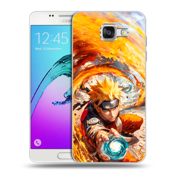 Силиконовый чехол на Samsung Galaxy A5 (2016) с принтом Аниме Наруто Naruto